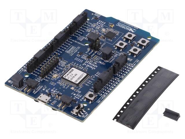 Dev.kit: Bluetooth Low Energy; USB B mini,coaxial,pin strips