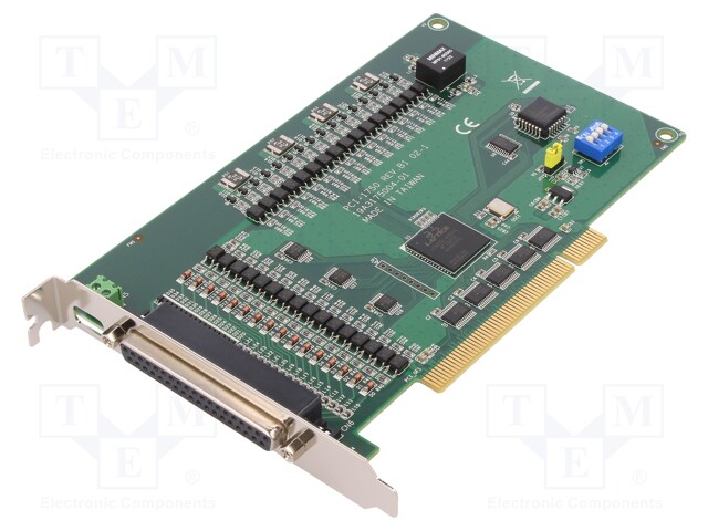 Industrial module: isolated digital I/O card; 0÷70°C; 175x100mm