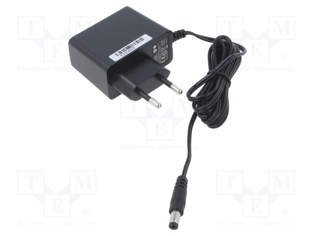 Power supply: switching; mains,plug; 9VDC; 1.5A; 13W; Plug: EU; POSC