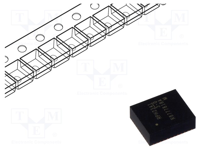 Converter: DC/DC; Uin: 4.5÷55V; Iout: 3A; QFN; 10x12x4mm; PCB