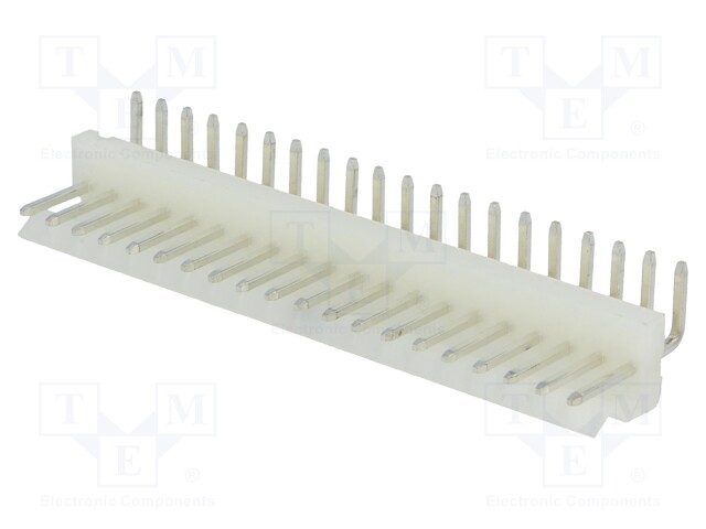 Socket; wire-board; male; 3.96mm; PIN: 20; THT; 250V; 7A; tinned; 10mΩ