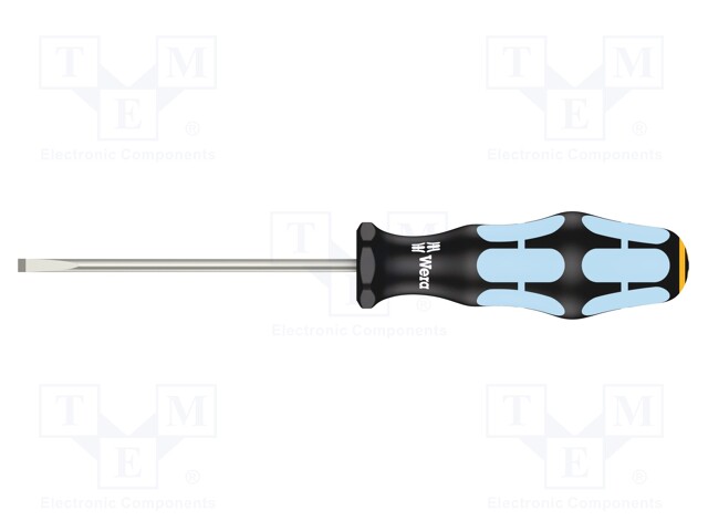 Screwdriver; slot; 4,0x0,8mm; Blade length: 100mm