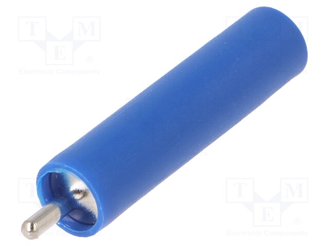 Socket; 4mm banana; 20A; 1kVAC; blue; nickel plated; -25÷80°C; 10mΩ