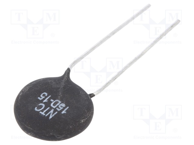 NTC thermistor; THT; 15Ω; 16.5mm; -55÷200°C