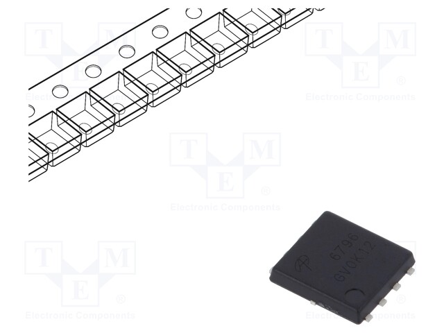 Transistor: N-MOSFET; unipolar; 30V; 46A; 13W; DFN5x6