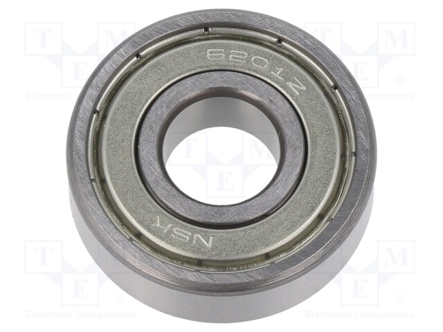 Bearing: ball; Øint: 12mm; Øout: 32mm; W: 10mm; bearing steel