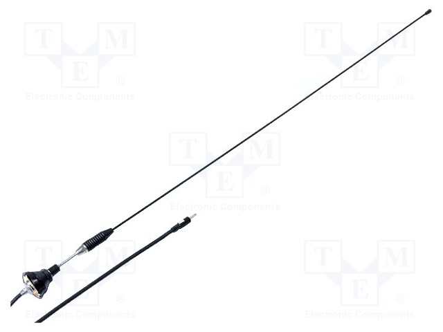 Antenna; mast; 0.76m; AM,FM; 4.5m; Rod inclination: regulated