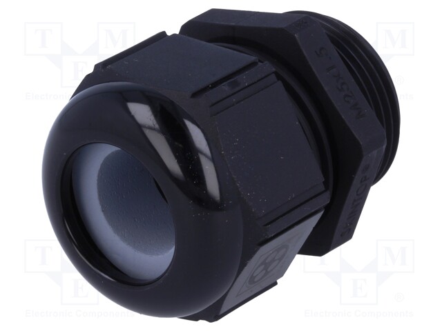 Cable gland; M25; IP68,IP69K; Mat: polyamide; black