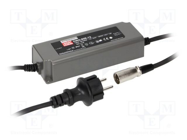 Power supply: switched-mode; LED; 90W; 36VDC; 2.5A; 90÷264VAC; IP67