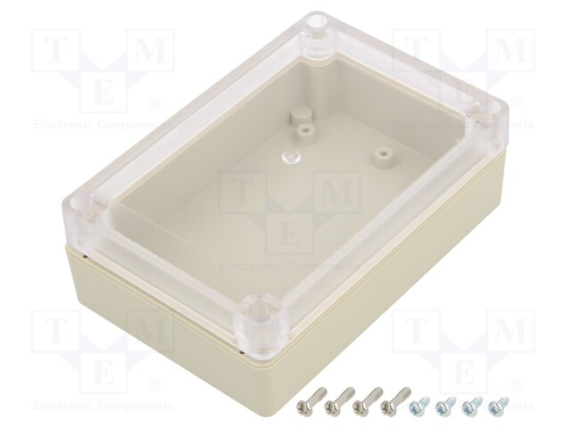 Enclosure: multipurpose; X: 85mm; Y: 125mm; Z: 40mm; Ritec; ABS; IP65