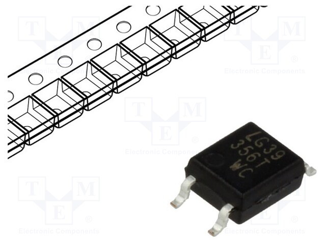 Optocoupler; SMD; Channels: 1; Out: transistor; Uinsul: 3.75kV