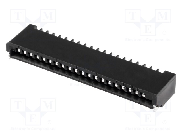 Connector: FFC (FPC); horizontal; PIN: 20; NON-ZIF; SMT; 0.5A; 1mm