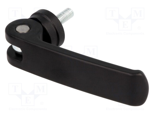 Lever; clamping; Thread len: 16mm; Lever length: 63mm; Body: black