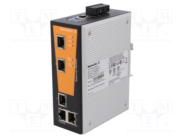 Industrial module: switch Ethernet; managed; Number of ports: 5