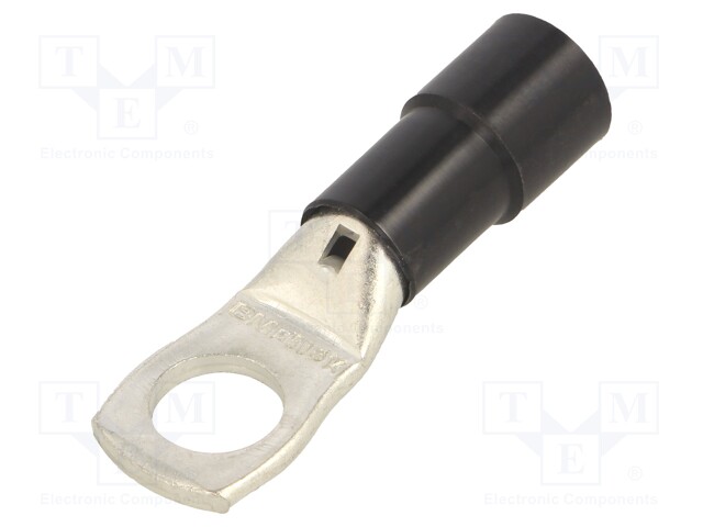 Tip: ring tube; M14; Ø: 14.5mm; 50mm2; crimped; for cable; insulated