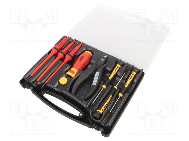 Kit: screwdrivers; 9pcs.