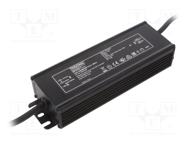 Power supply: switched-mode; LED; 150W; 90÷300VDC; 500mA; IP67