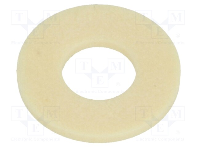 Bearing: thrust washer; without mounting hole; Øout: 12mm; yellow