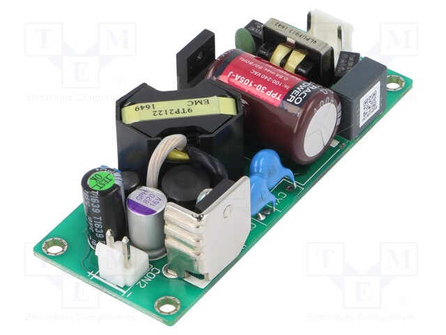 Power supply: switched-mode; 30W; 120÷370VDC; 85÷264VAC; OUT: 1