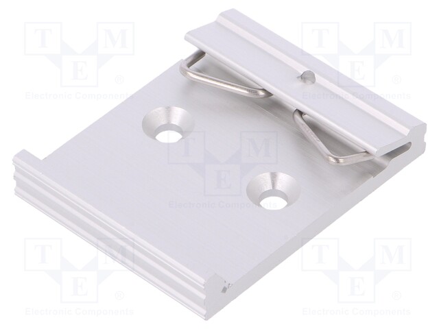 DIN rail mounting bracket; Mat: aluminium; 40mm; Rail: TS35