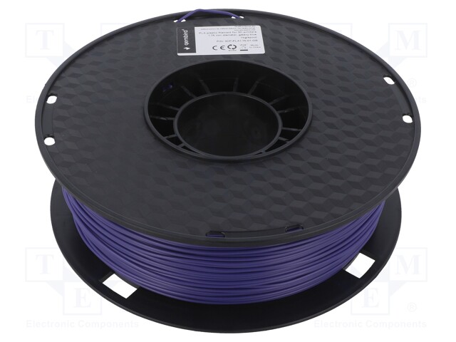 Filament: PLA; 1.75mm; galaxy blue; 190÷220°C; 1kg