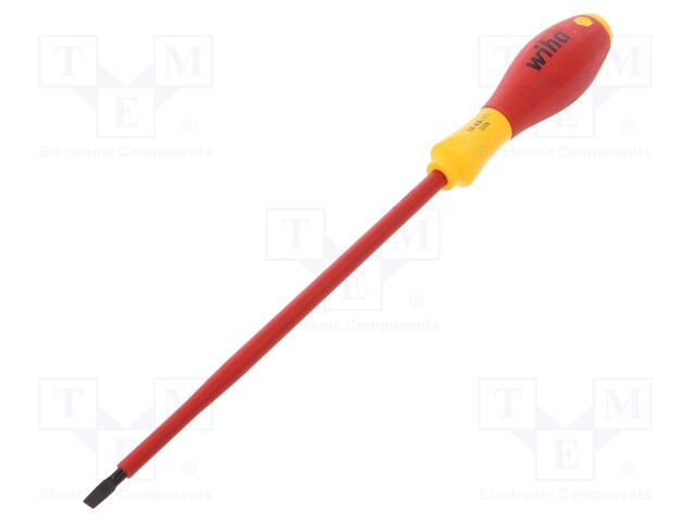 Screwdriver; insulated; slot; 4,5x1,0mm; Blade length: 175mm