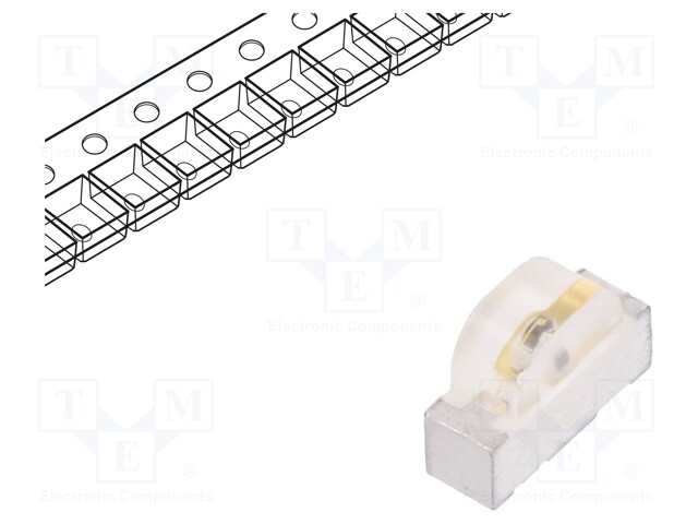 LED; SMD; 1104; red; 55÷100mcd; 3x2x1mm; 120°; 1.85÷2.5V; 20mA; 75mW