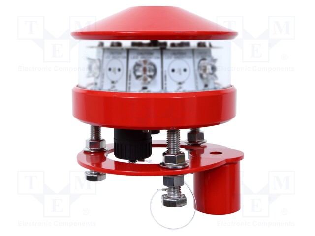 Signaller: obstruction light; continuous light; 10÷48VDC; 2.5kg