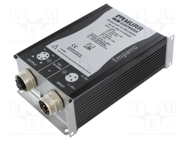 Power supply: switched-mode; 24VDC; 4A; 1.1kg; -40÷60°C; panel