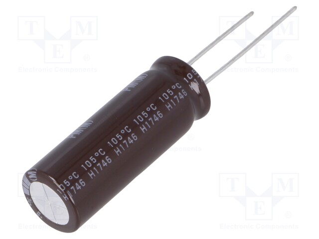 Capacitor: electrolytic; low impedance; THT; 4700uF; 6.3VDC; ±20%