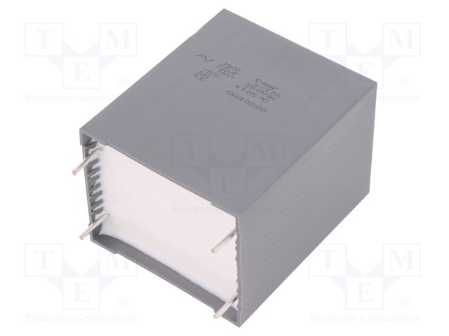 Capacitor: polypropylene; 22uF; ESR: 1.4mΩ; C4AF; THT; ±10%; 27V/μs