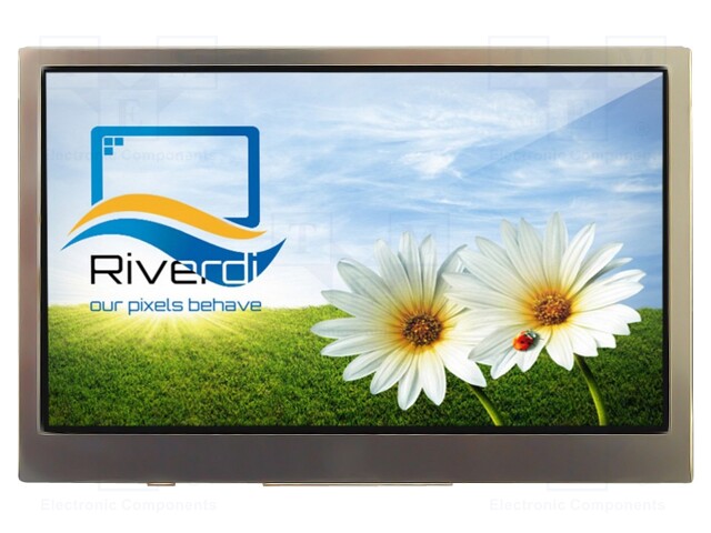 Display: TFT; 4.3"; 480x272; Illumin: LED; Dim: 105.5x67.2x6.3mm