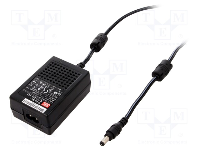 Power supply: switched-mode; 5VDC; 4A; Out: 5,5/2,1; 20W; 85÷264VAC