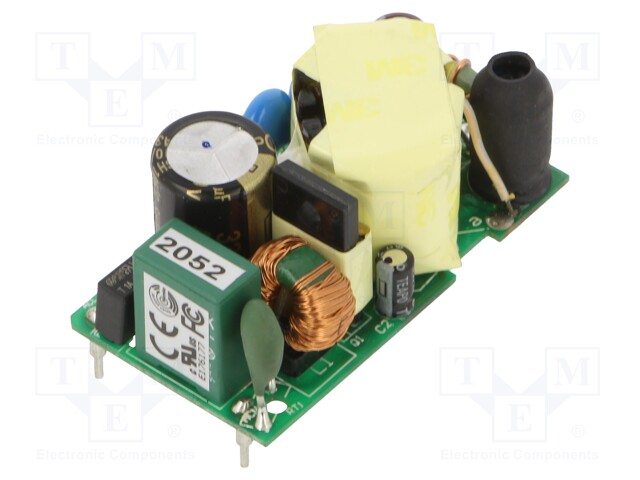 Converter: AC/DC; 25W; Uout: 36VDC; Iout: 700mA; 87%; Mounting: PCB