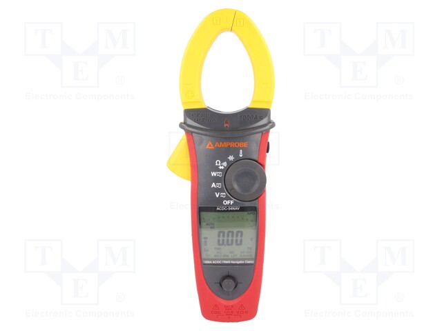 AC/DC digital clamp meter; Øcable: 45mm; I DC: 100/1000A; 420g