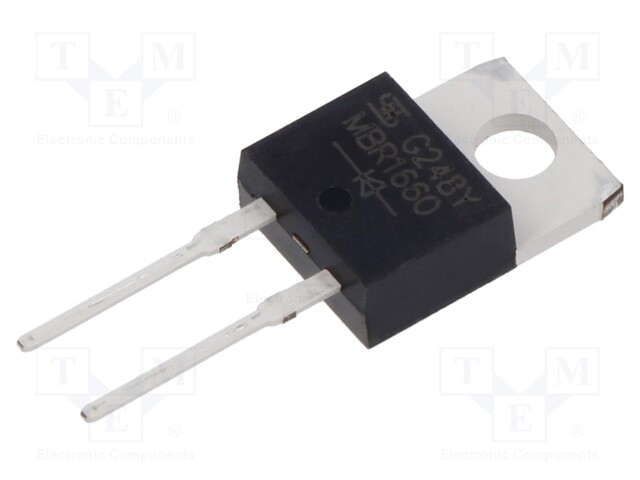 Diode: Schottky rectifying; THT; 60V; 16A; TO220AC; tube