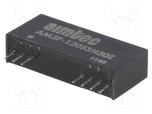 Converter: DC/DC; 3W; Uin: 10.8÷13.2V; 5VDC; Iout: 600mA; SIP12