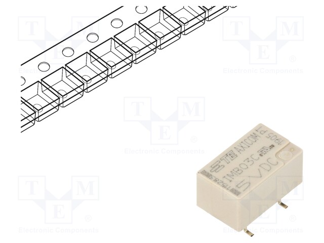 Relay: electromagnetic; SPST-NO; Ucoil: 5VDC; 0.5A/125VAC; 2A; IP67