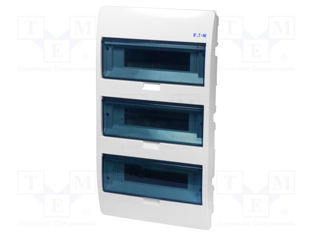 Enclosure: for modular components; IP40; white; No.of mod: 36