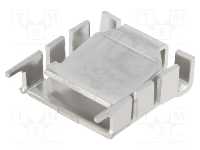 Heatsink: moulded; P-SIP; natural; L: 29.4mm; W: 25mm; H: 8.3mm; 18K/W