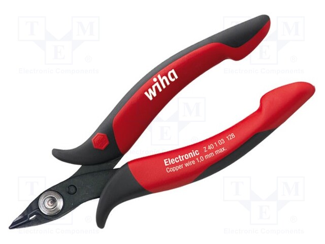 Pliers; side,cutting; Pliers len: 128mm; Cut: without chamfer