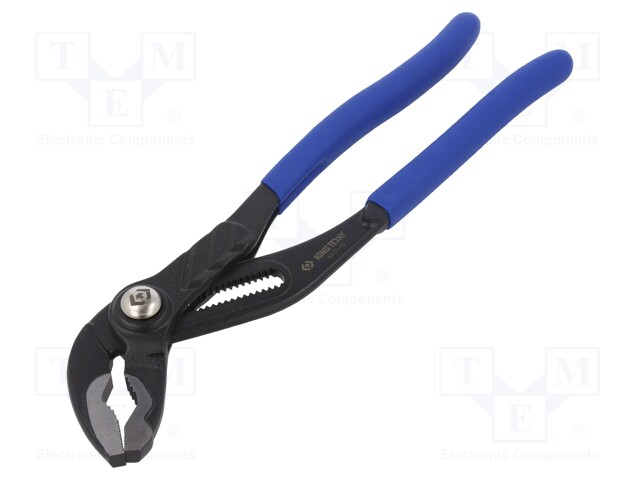 Pliers; for pipe gripping,adjustable; 250mm; PVC coated handles