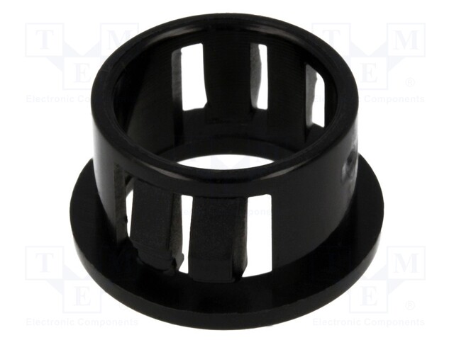 Grommet; Ømount.hole: 15.9mm; Øhole: 12.7mm; black