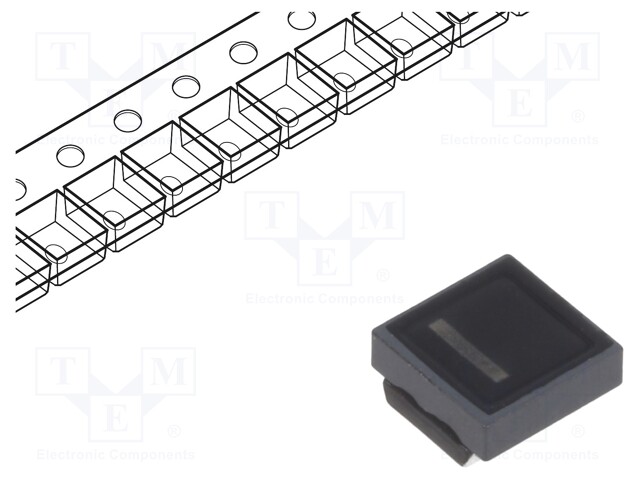 Choke, Common Mode, DLW5B Series, 1.4 kohm, 2 A, 5mm x 5mm x 2.35mm