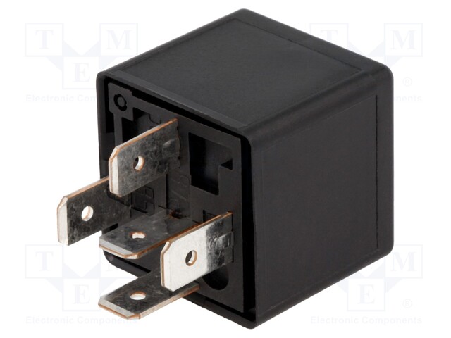 Relay: electromagnetic; SPDT; Ucoil: 12VDC; 45A; automotive; 90Ω