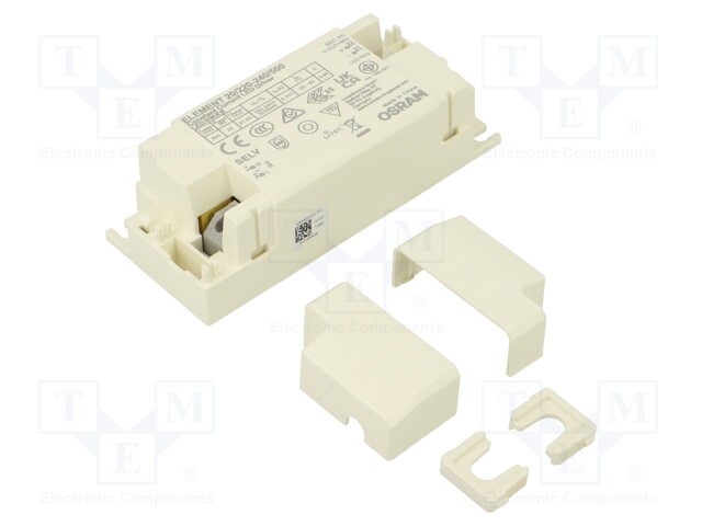 Power supply: switched-mode; LED; 20W; 21÷40VDC; 500mA; 220÷240VAC