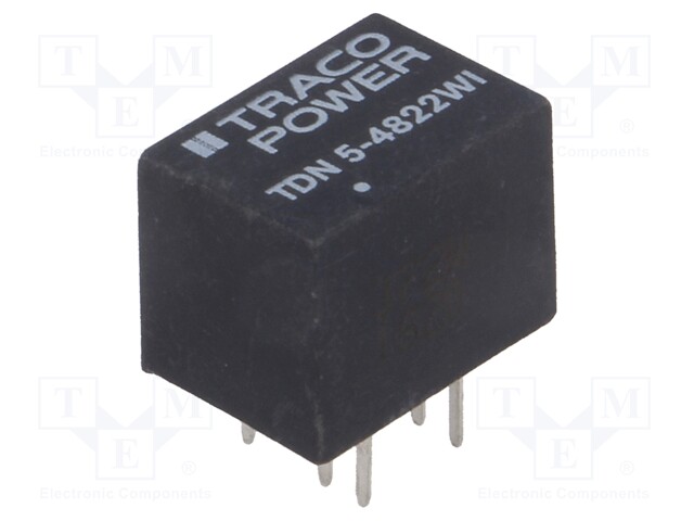 Converter: DC/DC; 5W; Uin: 18÷75V; Uout: 12VDC; Uout2: -12VDC; DIP