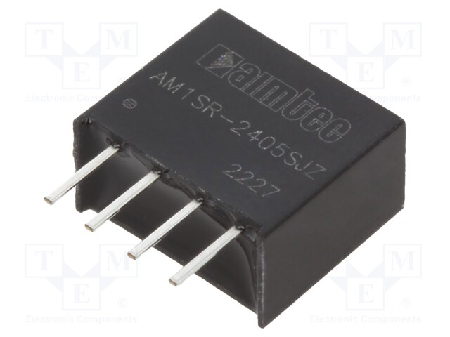 Converter: DC/DC; 0.75W; Uin: 22.8÷25.2V; Uout: 5VDC; Iout: 150mA