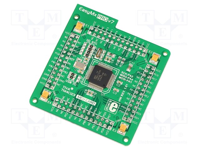 Multiadapter; 64pin MCU card; Comp: TM4C123GH6PM