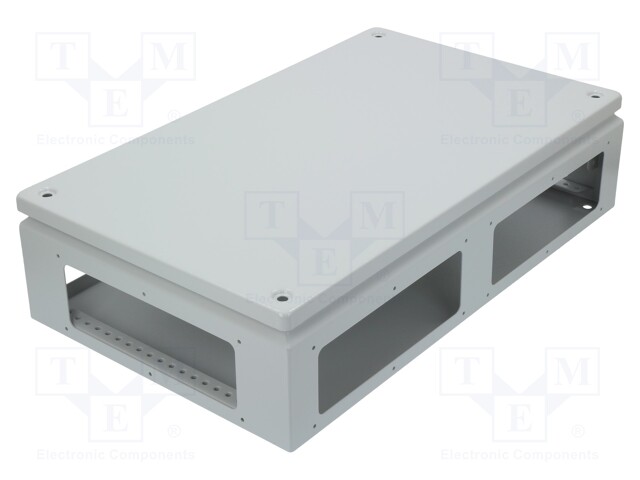 Enclosure: multipurpose; X: 300mm; Y: 500mm; Z: 120mm; with flange